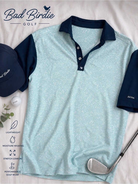Bad Birdie Other - Bad Birdie Men’s Golf Polo | size Small